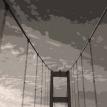 Bridge Rising (Sepia print)